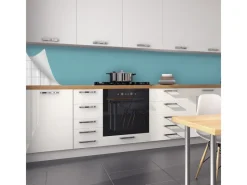 Myspotti Küchenrückwandfolie Lichtgrün Selbstklebend 450 cm x 60 cm< Küchenrückwände