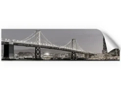 Myspotti Küchenrückwandfolie San Francisco Selbstklebend 220 cm x 60 cm< Küchenrückwände