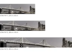 Myspotti Küchenrückwandfolie San Francisco Selbstklebend 220 cm x 60 cm< Küchenrückwände