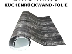 Myspotti Küchenrückwandfolie Brick Wall Selbstklebend 280 cm x 60 cm Ziegelrot< Küchenrückwände