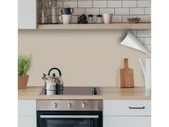 Küchenrückwände<Myspotti Küchenrückwandfolie Perlweiß Selbstklebend 220 cm x 60 cm
