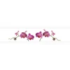 Myspotti Küchenrückwandfolie Orchidee Pink Selbstklebend 450 cm x 60 cm< Küchenrückwände