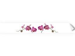 Myspotti Küchenrückwandfolie Orchidee Pink Selbstklebend 450 cm x 60 cm< Küchenrückwände