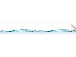 Online Myspotti Küchenrückwandfolie Wasser Selbstklebend 450 cm x 60 cm