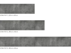 Küchenrückwände<Myspotti Küchenrückwandfolie Concrete Black Selbstklebend 450 cm x 60 cm