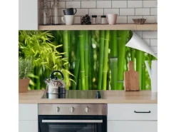Küchenrückwände<Myspotti Küchenrückwandfolie Bambus Selbstklebend 220 cm x 60 cm