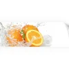 Küchenrückwände<Myspotti Küchenrückwandfolie Aqua Orange Selbstklebend 220 cm x 60 cm