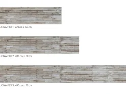 Myspotti Küchenrückwandfolie Wood Planks Selbstklebend 220 cm x 60 cm< Küchenrückwände