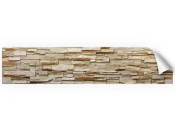 New Myspotti Küchenrückwandfolie Rustical Bricks Selbstklebend 280 cm x 60 cm