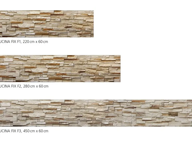 New Myspotti Küchenrückwandfolie Rustical Bricks Selbstklebend 280 cm x 60 cm