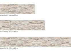 Discount Myspotti Küchenrückwandfolie Bruchsteinwand Beige Selbstklebend 280 cm x 60 cm