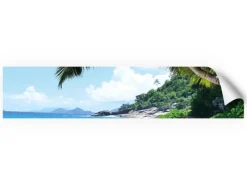 Myspotti Küchenrückwandfolie Seychellen Selbstklebend 280 cm x 60 cm< Küchenrückwände
