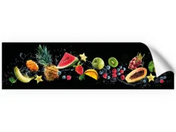 New Myspotti Küchenrückwandfolie Fruit Splash Selbstklebend 220 cm x 60 cm