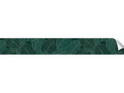 Myspotti Küchenrückwandfolie Leaves Green Selbstklebend 450 cm x 60 cm< Küchenrückwände
