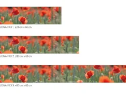 Myspotti Küchenrückwandfolie Mohn Selbstklebend 220 cm x 60 cm< Küchenrückwände