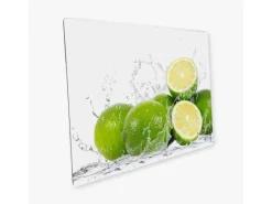 Myspotti Mini-Spritzschutzplatte Aqua Limette 59 cm x 41 cm< Küchenrückwände|Kochfelder