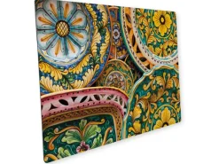 Myspotti Mini-Spritzschutzplatte Ceramica 59 cm x 41 cm Bunt< Küchenrückwände|Kochfelder