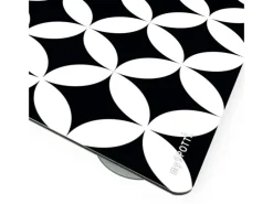 Myspotti Mini-Spritzschutzplatte Chadi 59 cm x 41 cm Schwarz-Weiß< Küchenrückwände
