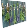 Myspotti Mini-Spritzschutzplatte Kräuter der Provence 59 cm x 41 cm< Küchenrückwände|Kochfelder