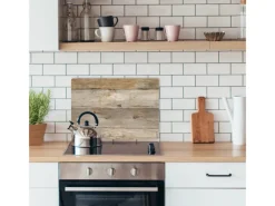 Myspotti Mini-Spritzschutzplatte Holz 59 cm x 41 cm< Küchenrückwände