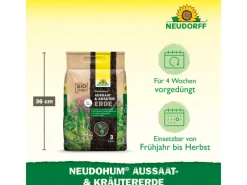 Neudorff Töpfe<NeudoHum Aussaat- und Kräutererde 3 l torffrei