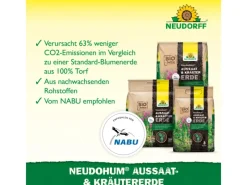 Neudorff Töpfe<NeudoHum Aussaat- und Kräutererde 3 l torffrei