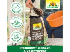 Neudorff Töpfe<NeudoHum Aussaat- und Kräutererde 3 l torffrei