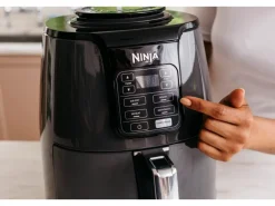 Best Ninja Heißluftfritteuse AF100EU Grau-Schwarz