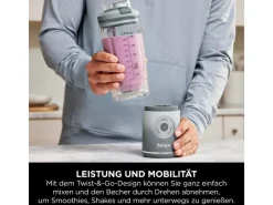 Ninja Haushaltsgeräte<Mixer Blast Max BC251EUSL Kabellos Silber