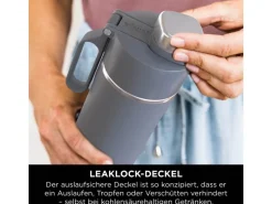 New Ninja Trinkflasche Thirsti DW1801EUUKGY 530 ml Grau