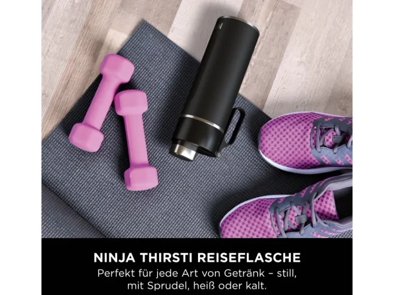 Sale Ninja Trinkflasche Thirsti DW1801EUUKBK 530 ml Schwarz