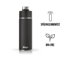Sale Ninja Trinkflasche Thirsti DW1801EUUKBK 530 ml Schwarz