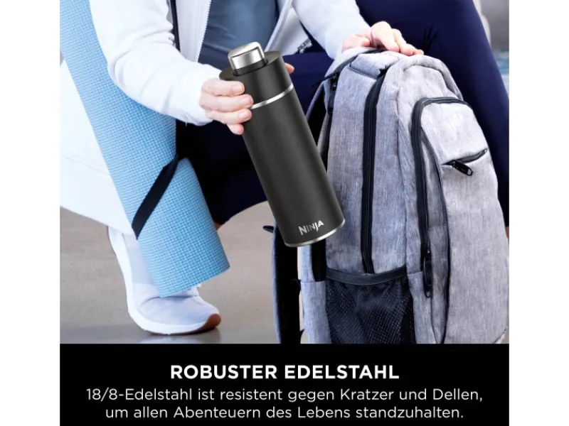 Sale Ninja Trinkflasche Thirsti DW1801EUUKBK 530 ml Schwarz