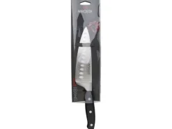 Nirosta Küchenhelfer<Kochmesser Trinity 29 cm Silber-Schwarz
