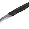 Nirosta Schälmesser Basic 17 cm Schwarz< Küchenhelfer