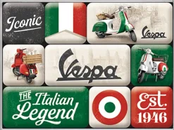 Nostalgic-Art Magnet-Set Vespa Italian Legend< Küchenhelfer