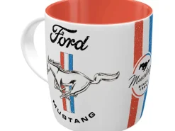 Nostalgic-Art Geschirr<Tasse Ford Mustang Horse & Stripes Logo
