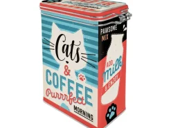 Outlet Nostalgic-Art Vorratsdose Cats & Coffee