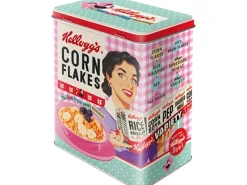 Nostalgic-Art Vorratsdosen<Vorratsdose L Kellogg's Happy Hostess Corn Flakes 20 x 14 x 10 cm