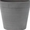 Nova Vita Planzentopf Rund 35 cm x 40 cm Grau< Töpfe