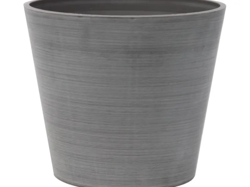 Nova Vita Planzentopf Rund 35 cm x 40 cm Grau< Töpfe
