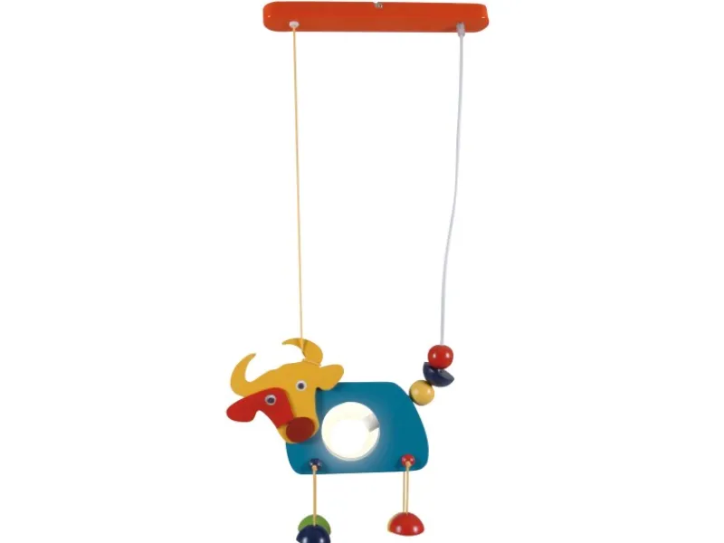 Näve Kinderpendelleuchte Kuh Emma Bunt 85 cm x 37 cm x 5 cm< Kücheninseln