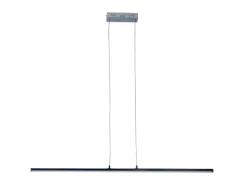 Näve Kücheninseln<LED-Pendelleuchte Beam Stahl-Blank 111 cm x 100 cm x 2 cm