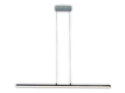 Näve Kücheninseln<LED-Pendelleuchte Beam Stahl-Blank 111 cm x 100 cm x 2 cm