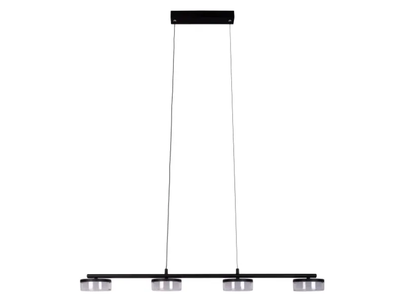 Näve LED-Pendelleuchte Cimo Schwarz 150 cm x 96 cm x 12 cm 4er-Set< Kücheninseln