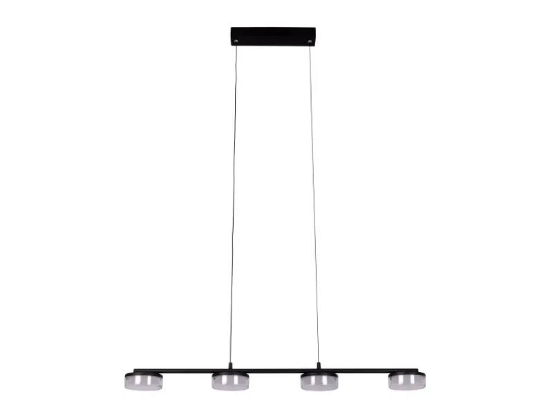 Näve LED-Pendelleuchte Cimo Schwarz 150 cm x 96 cm x 12 cm 4er-Set< Kücheninseln