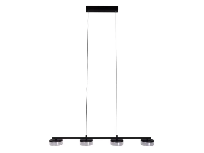 Näve LED-Pendelleuchte Cimo Schwarz 150 cm x 96 cm x 12 cm 4er-Set< Kücheninseln