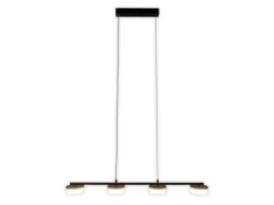 Näve LED-Pendelleuchte Cimo Schwarz 150 cm x 96 cm x 12 cm 4er-Set< Kücheninseln