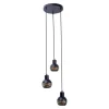 Näve Pendelleuchte Casco Schwarz Ø 25 cm x 120 cm 3er-Set< Kücheninseln