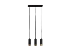 Näve Pendelleuchte Fridu Schwarz 150 cm x 48 cm x 9 cm 3er-Set< Kücheninseln